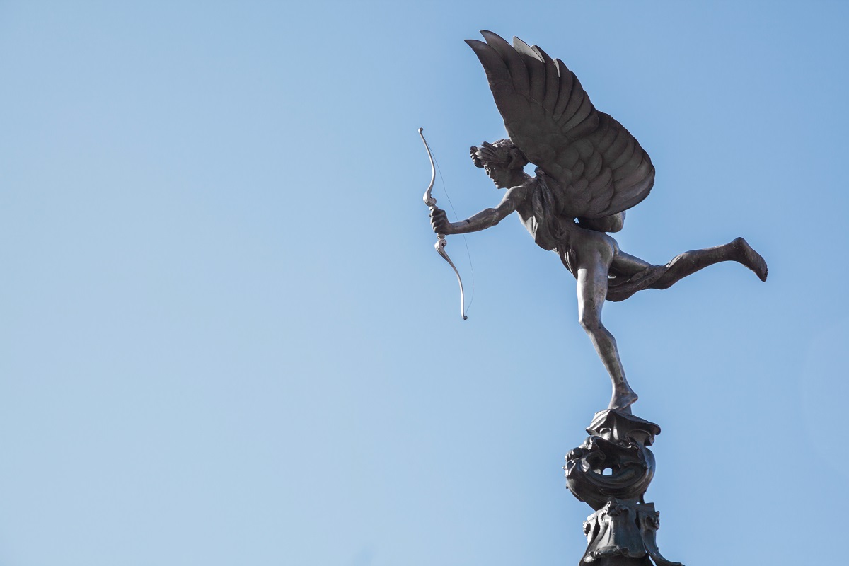 Eros Cupid statue London